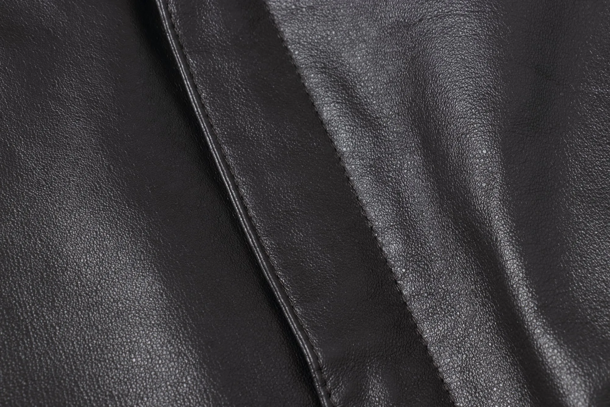 REED Men's Premium Leather Aviator Bomber Jacket - Imported