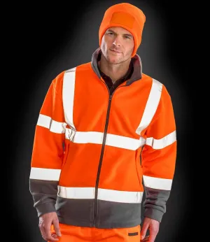 Result - Safe-Guard Hi-Vis Micro Fleece Jacket