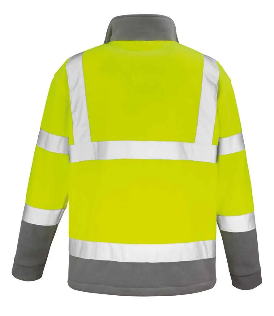 Result - Safe-Guard Hi-Vis Micro Fleece Jacket