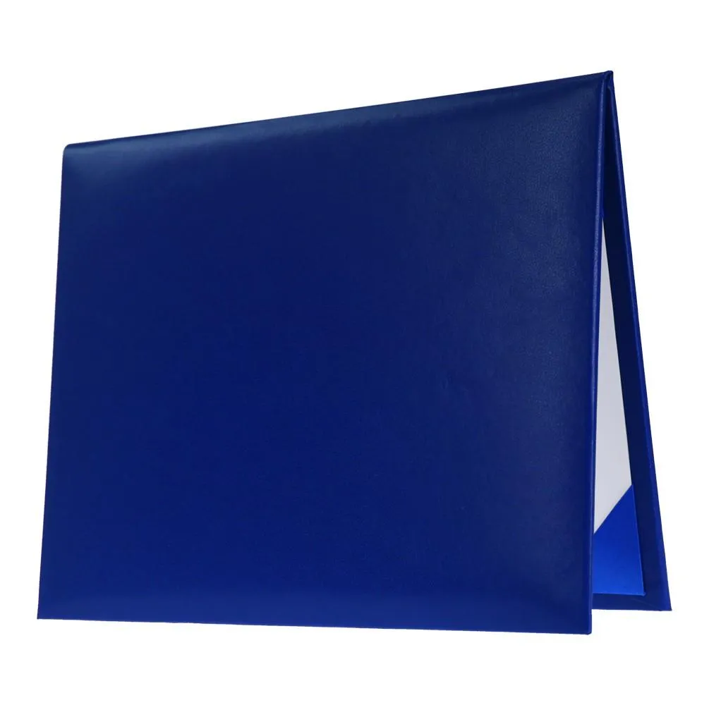 Royal Blue Diploma Cover - High School Diploma Covers