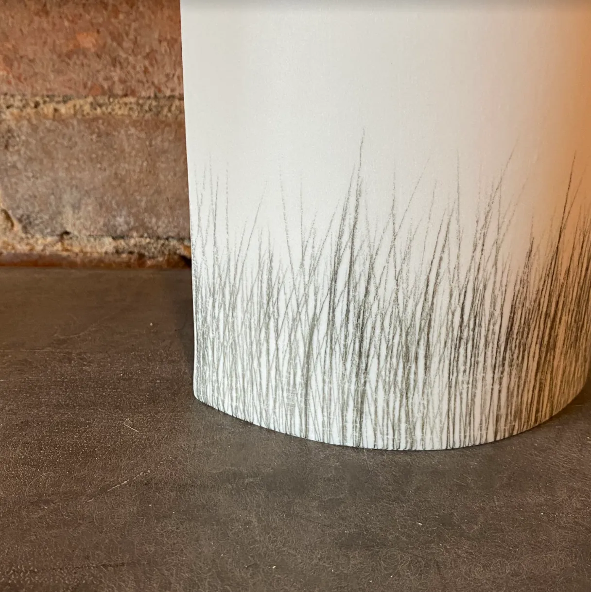 Short Grass Vase