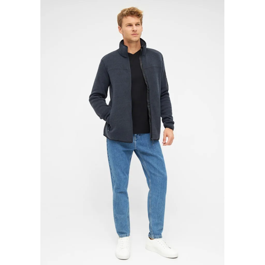 Sidney Fleece Jacket - Dark Navy