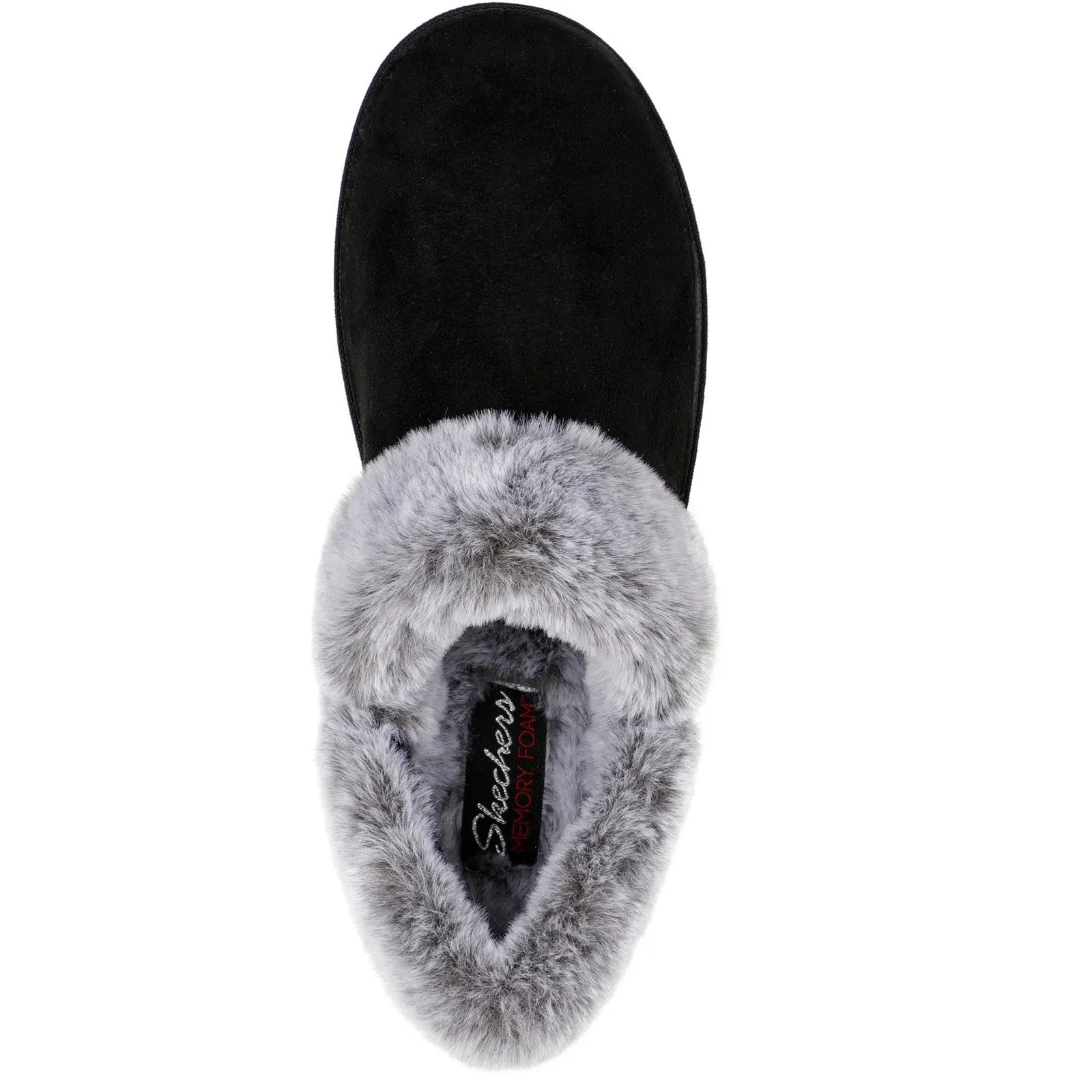 Skechers Womens Cozy Campfire Fresh Toast 167219W-BLK Black Slip On Shoe