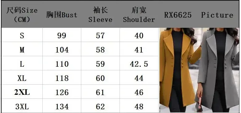 Slim-Tweed Fashion Coat Jackets