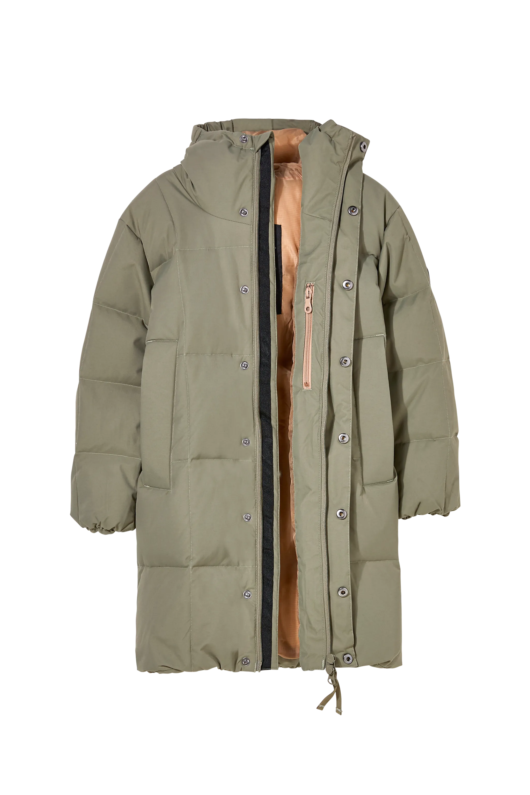 SNOWLONG Light Khaki - Down Coat
