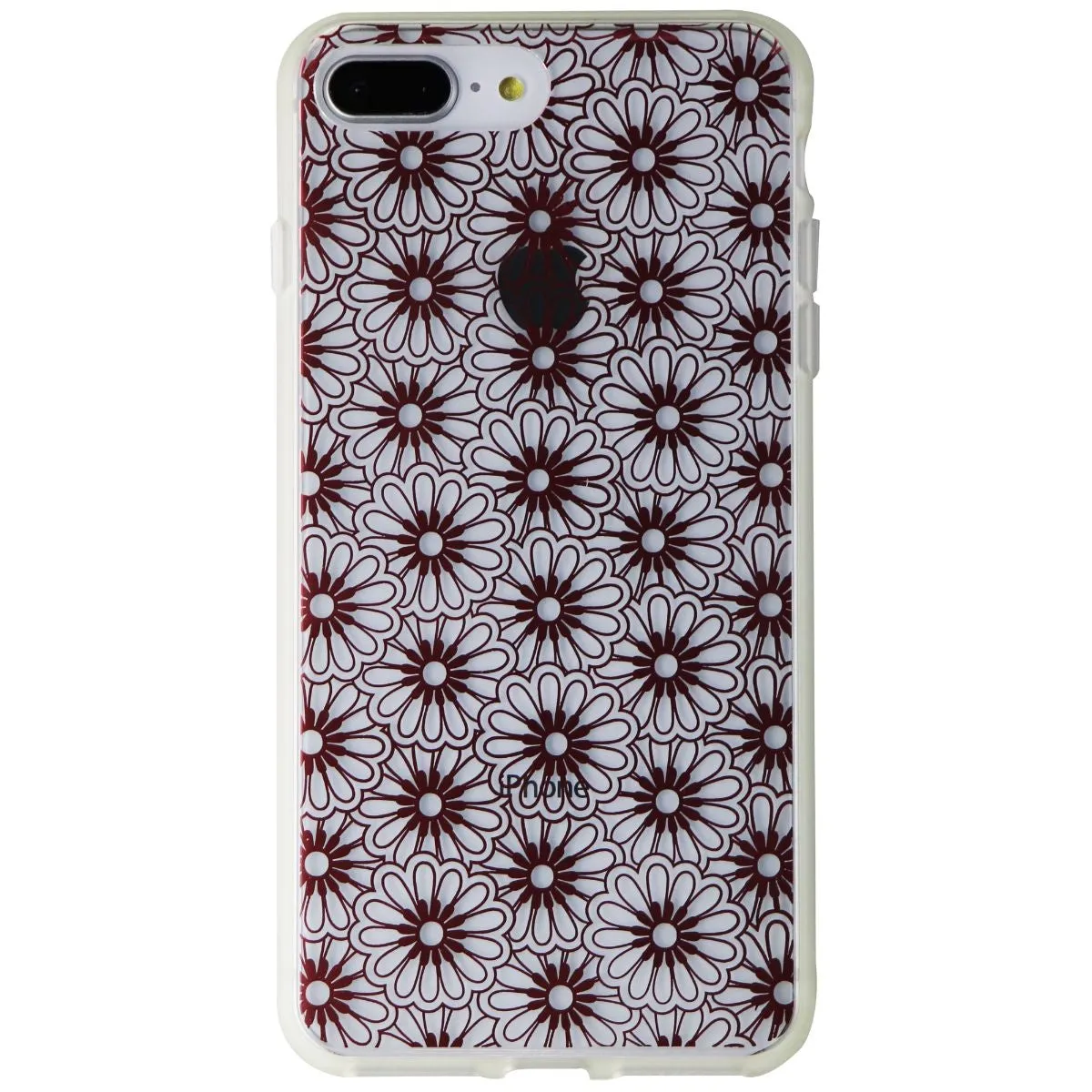 Sonix Clear Coat Case for Apple iPhone 8 Plus/7 Plus - Clear/Pink Flowers/Frost