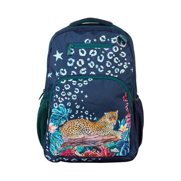 Spencil Big Kids Backpack - Leopard Queen