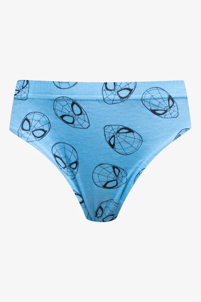 Spider-Man 3 Pack Briefs Blue & Red
