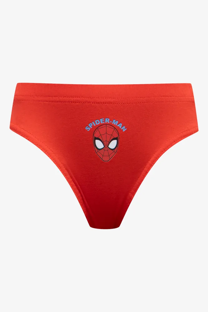 Spider-Man 3 Pack Briefs Blue & Red