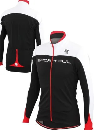 Sportful Flash SoftShell Jacket  -  black-white-red