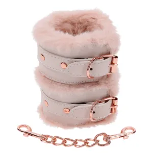 Sportsheets Sex & Mischief Peaches ‘n CreaMe Fur Handcuffs