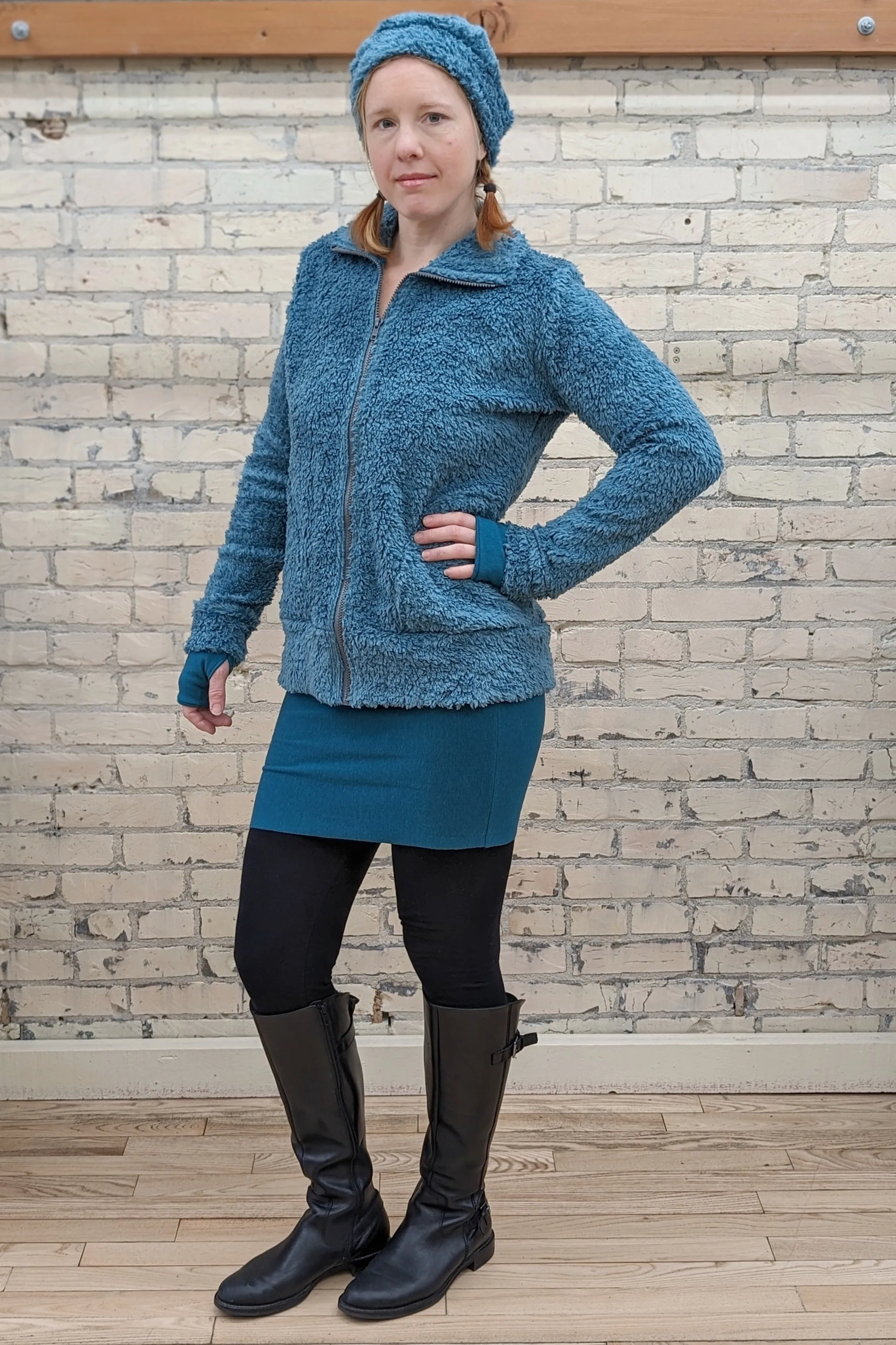 Teal Lana Skirt