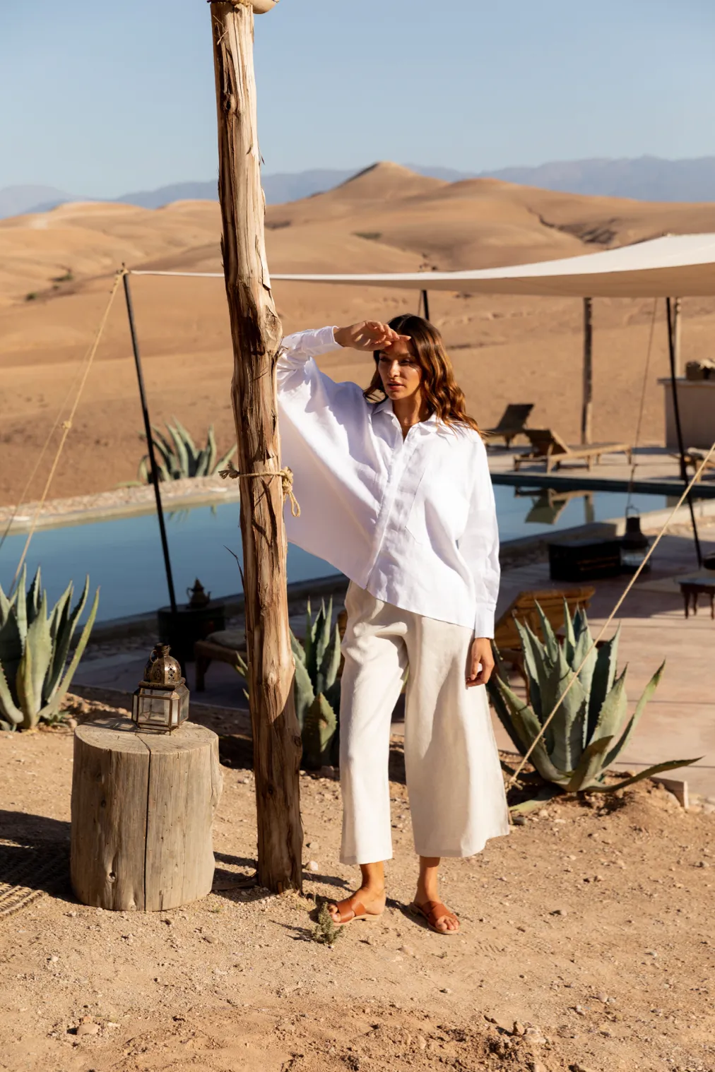 The Cate Shirt - Linen