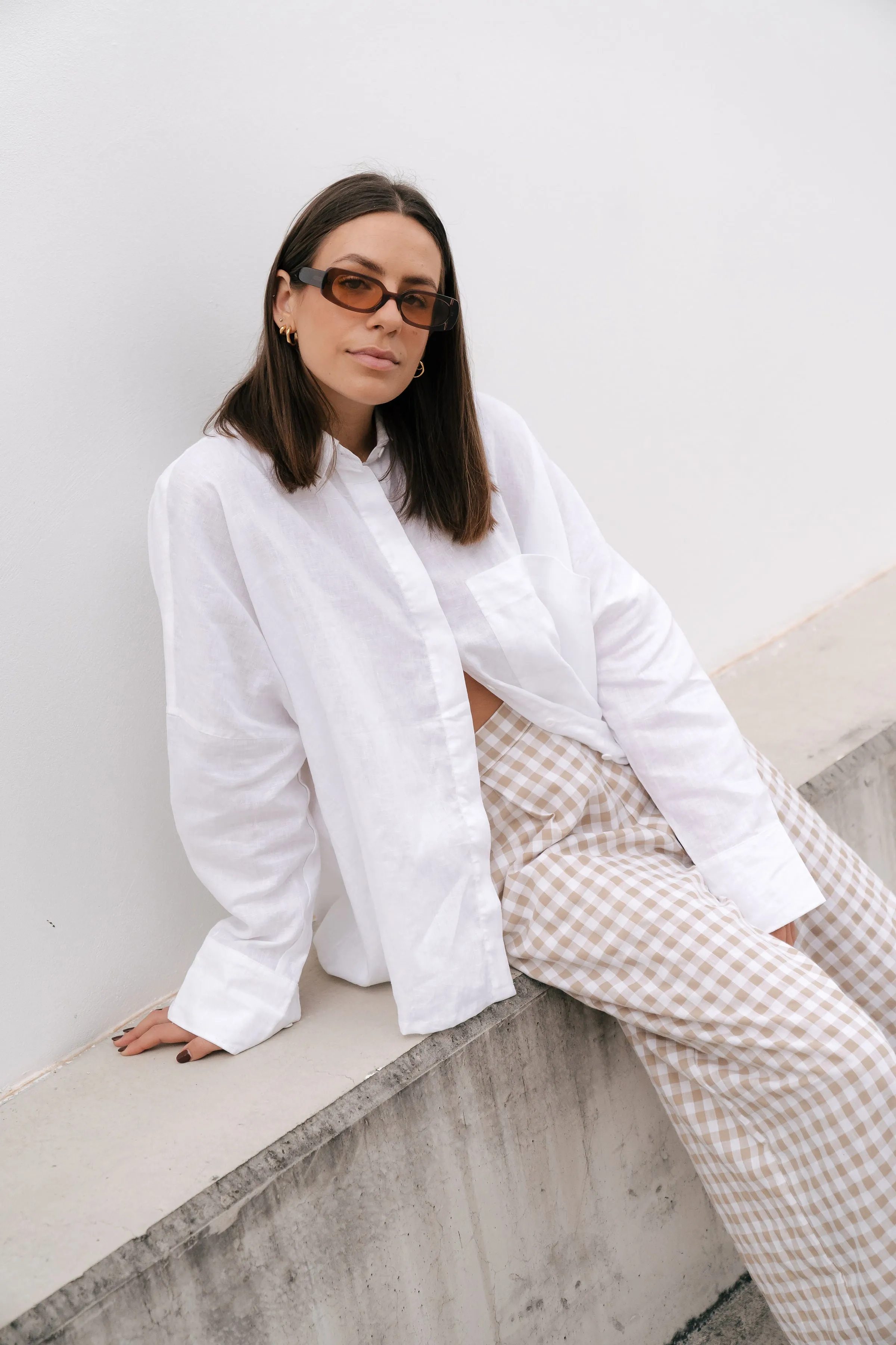 The Cate Shirt - Linen