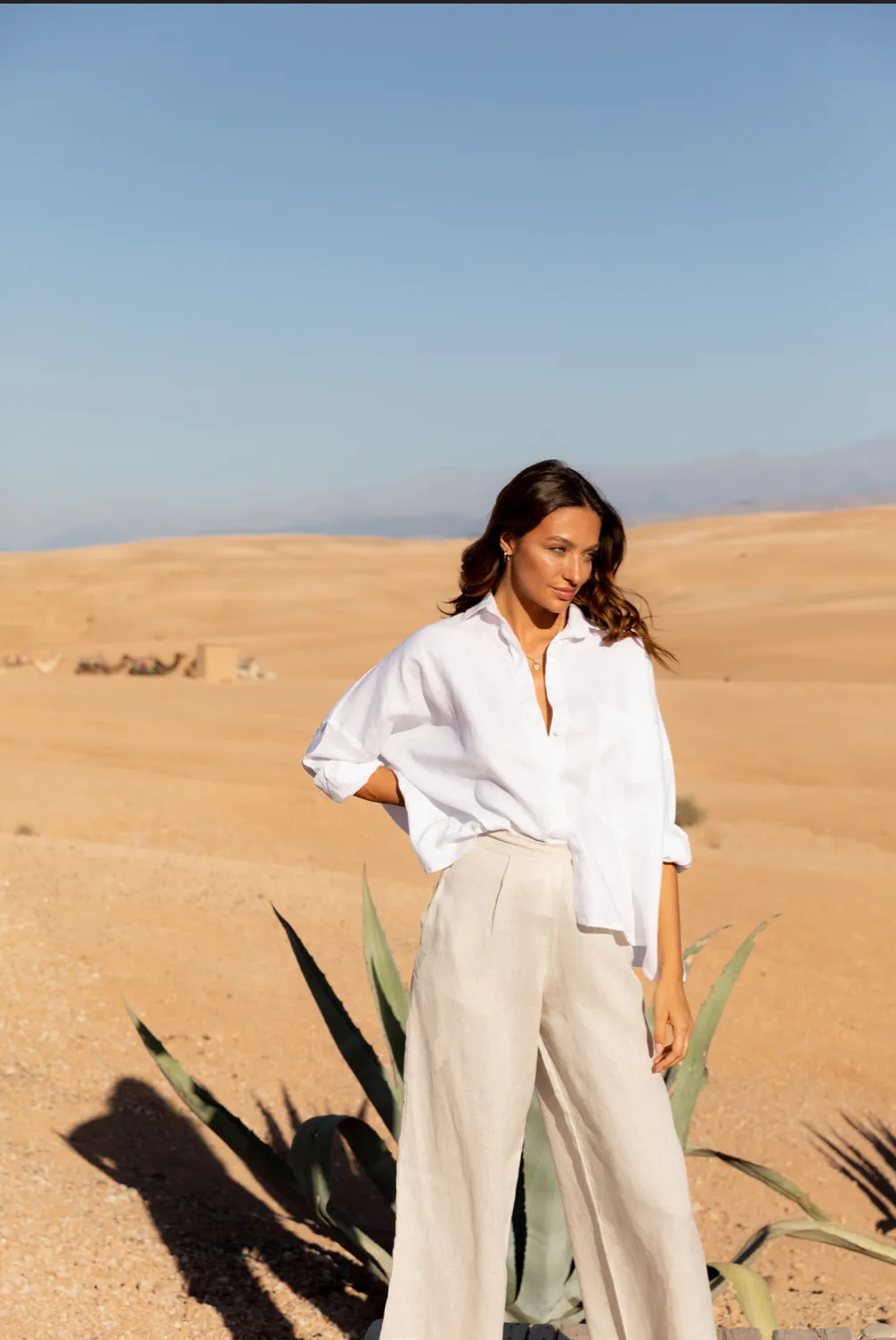 The Cate Shirt - Linen