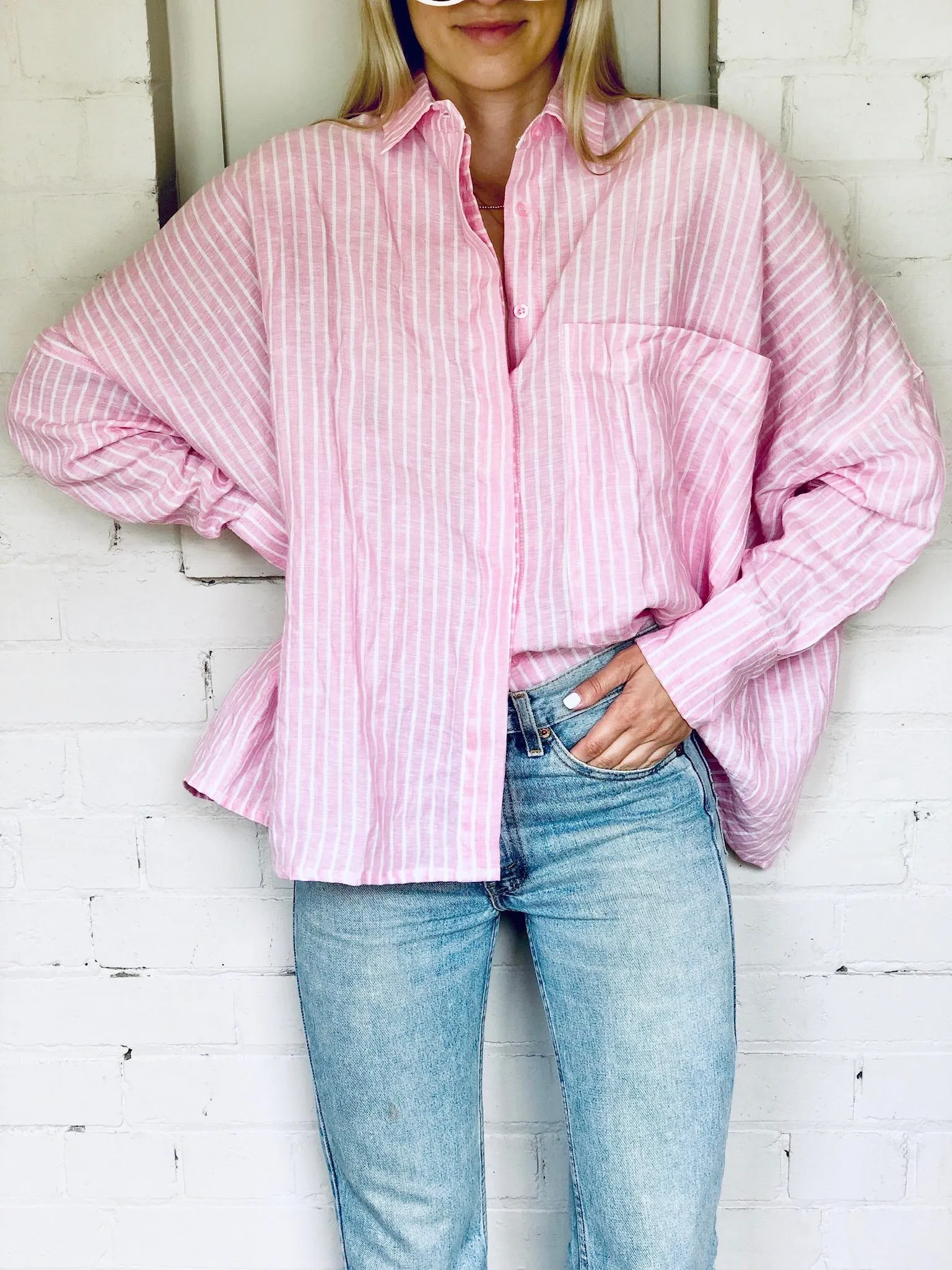 The Cate Shirt - Linen