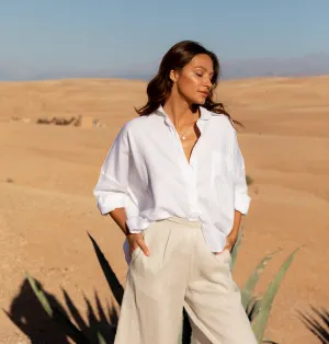 The Cate Shirt - Linen
