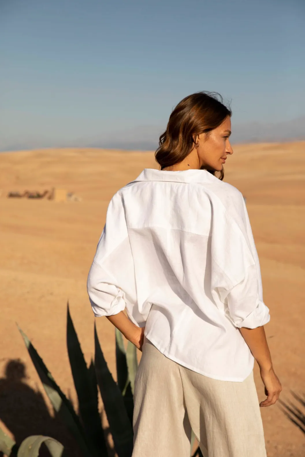 The Cate Shirt - Linen