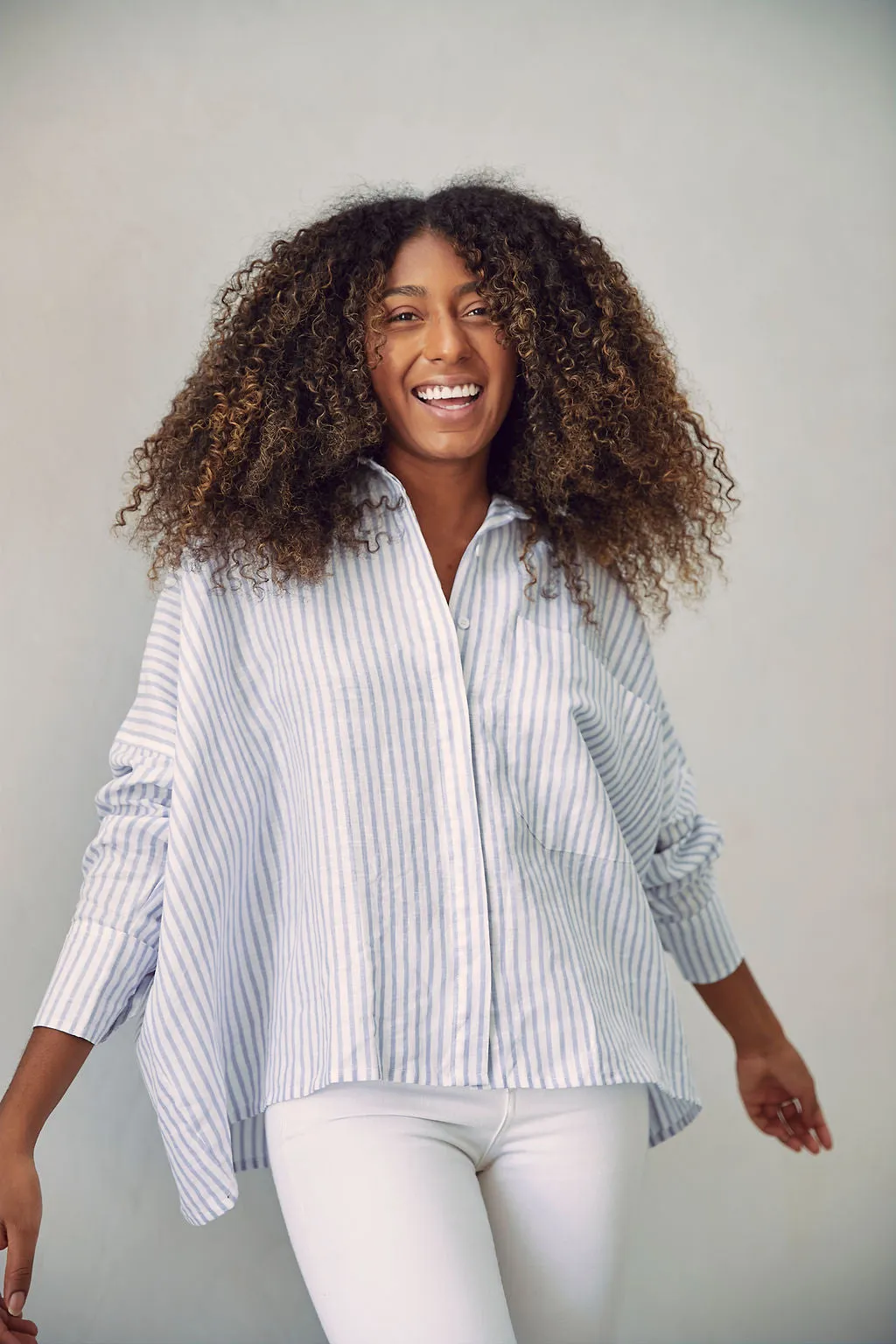 The Cate Shirt - Linen