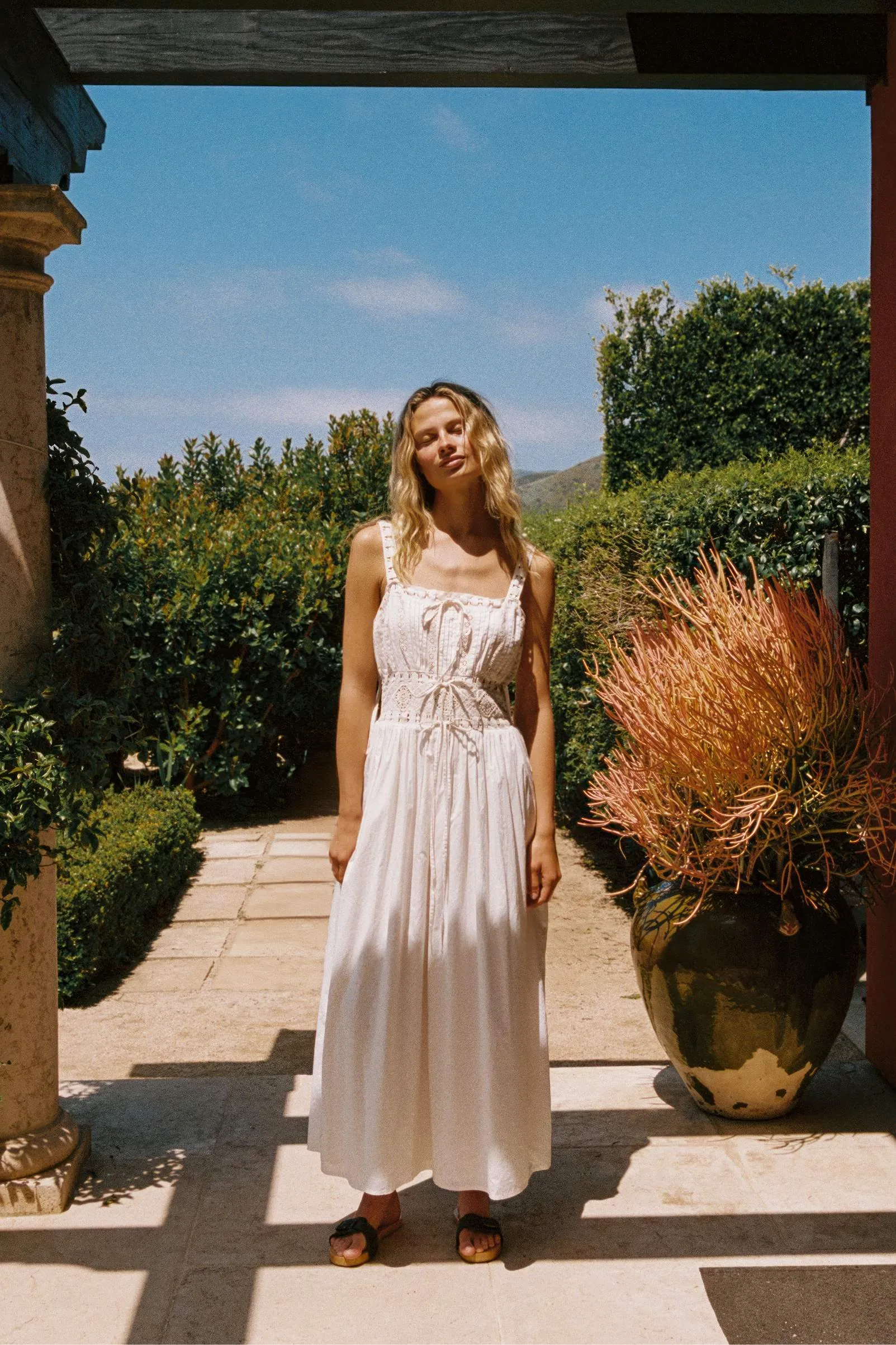 The Larissa Dress | Pearl