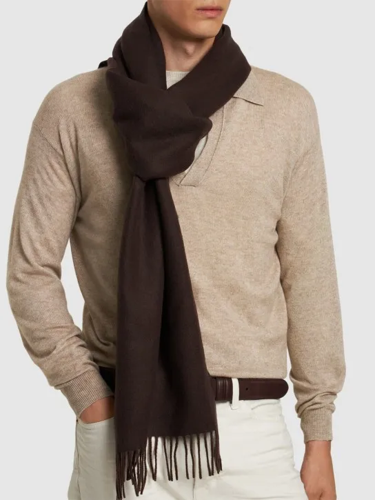 Tom Ford   Beaver Day cashmere scarf 