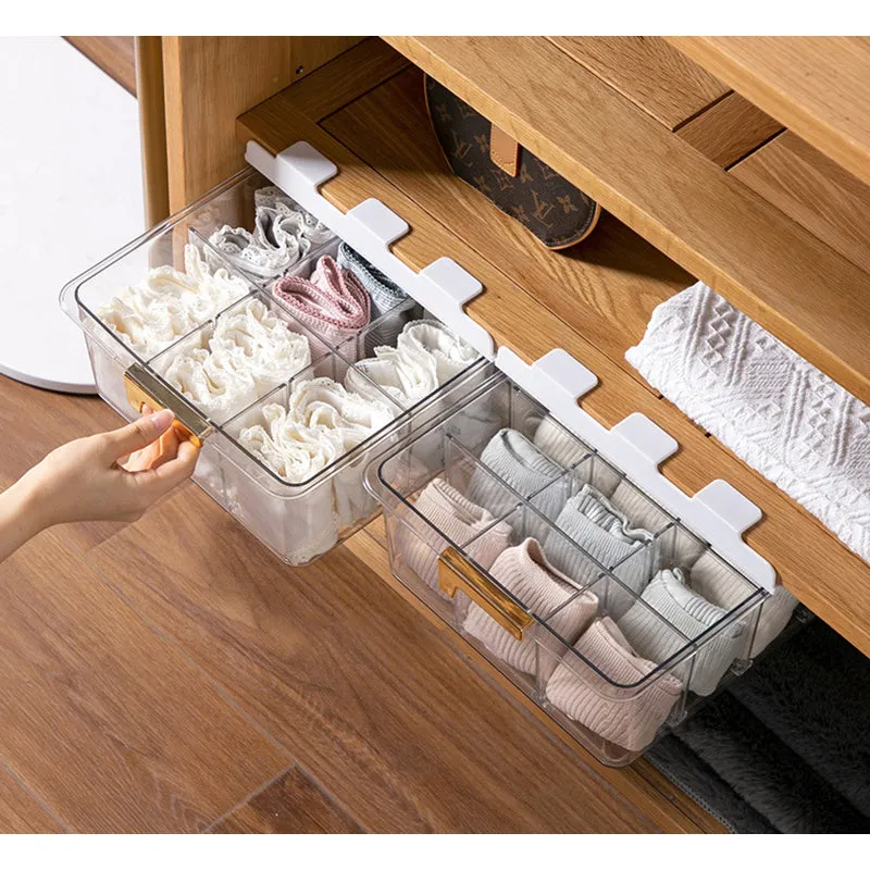 Under Shelf Drawer Pull Out Organiser-1 Grids