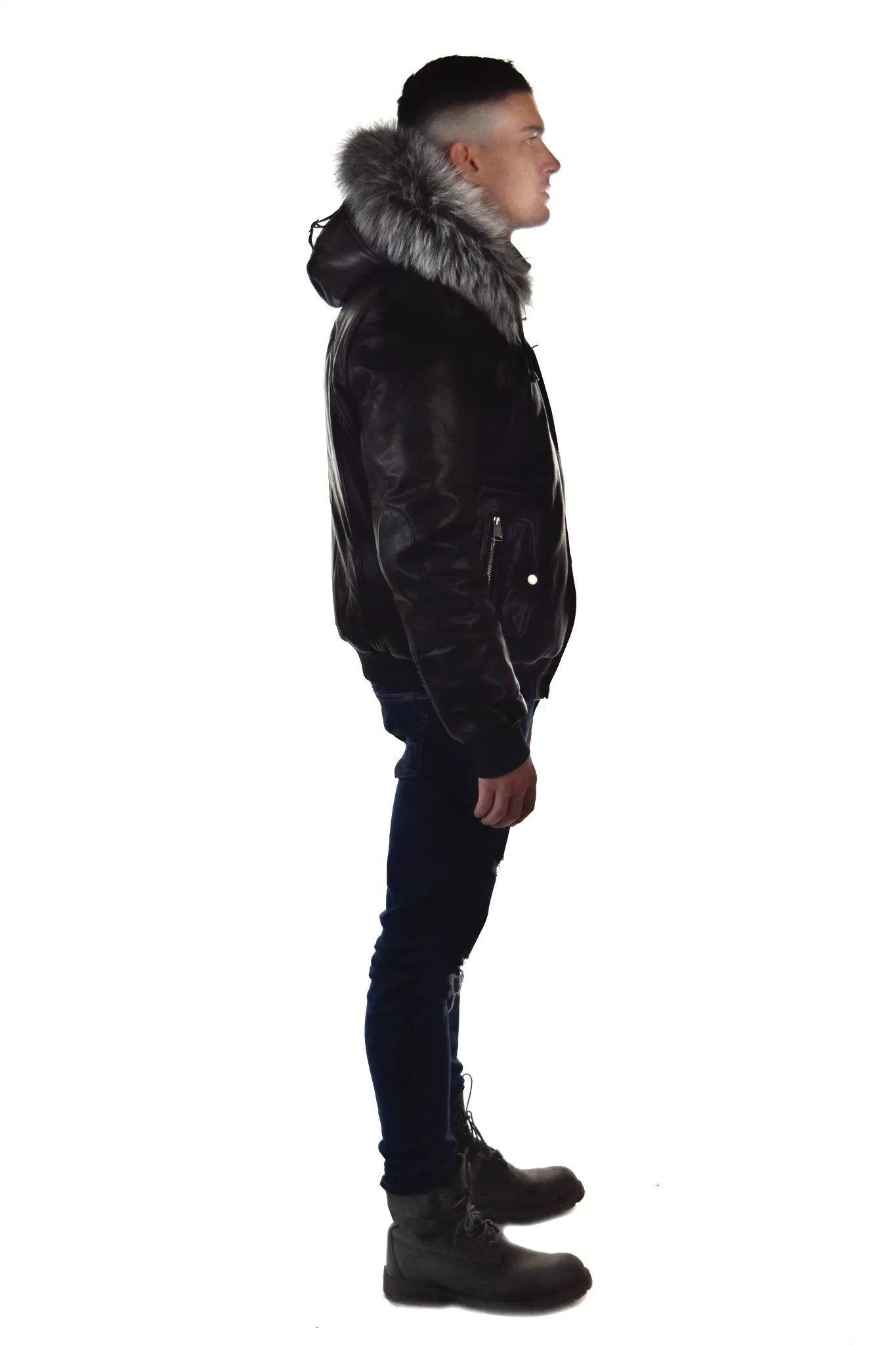 Victor | Silver Fox All Leather