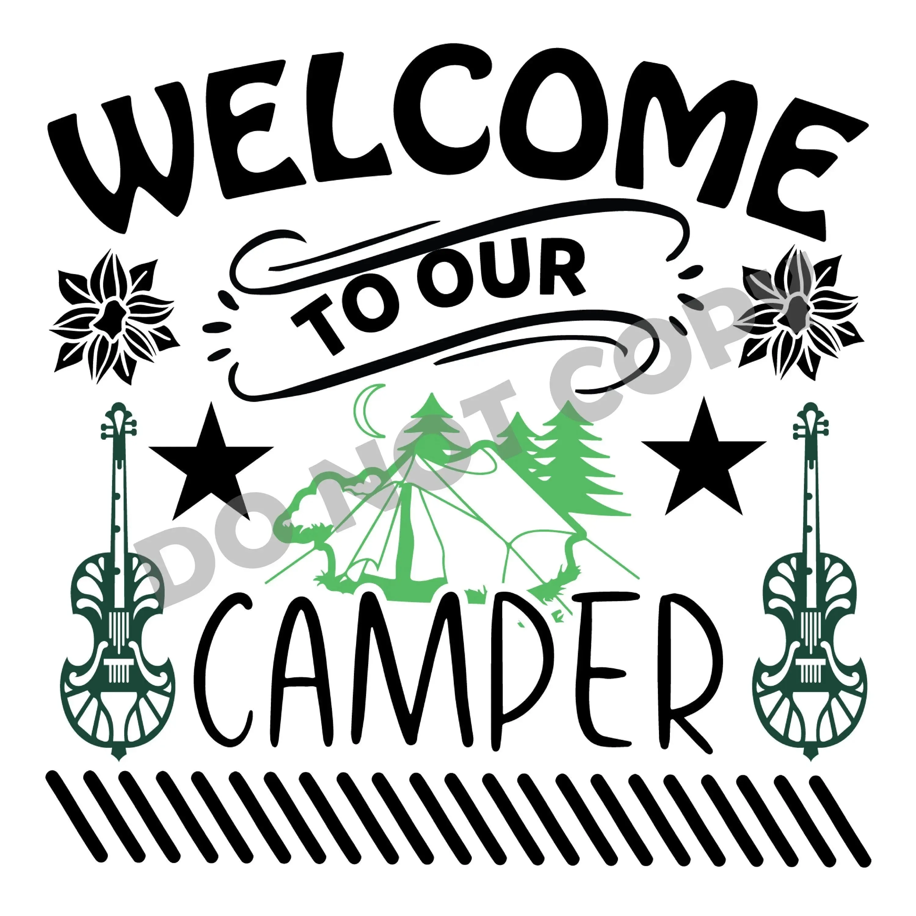 Welcome Camper - DTF Transfer
