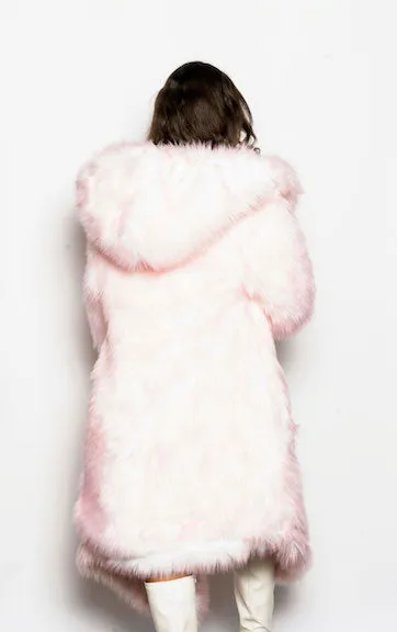 Women's Desert Warrior Coat in "Just The Tip-Light Pink"