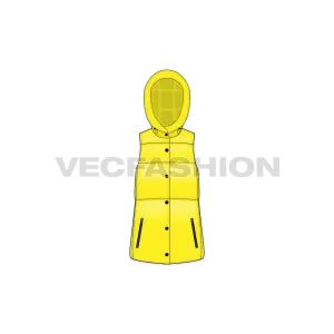 Women's Puffer Vest Coat
